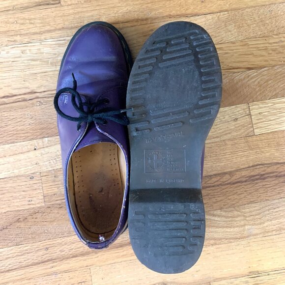 Dr Martens Purple 1461 Shoes - UK 5.5 US 7/8 - Picture 6 of 15